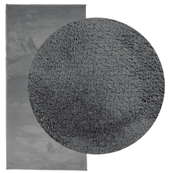 Matto OVIEDO lyhytnukkainen antrasiitti 100x200 cm