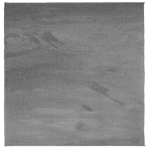 Matto OVIEDO lyhytnukkainen antrasiitti 160x160 cm