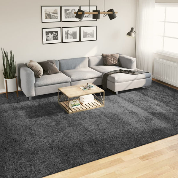 Matto OVIEDO lyhytnukkainen antrasiitti 300x400 cm