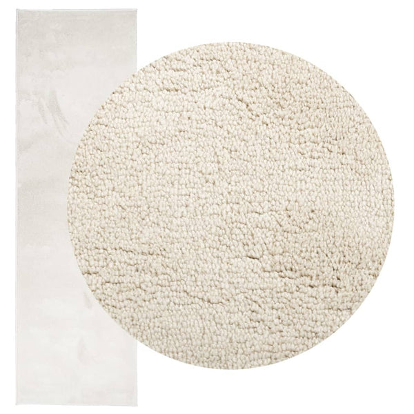 Matto OVIEDO lyhytnukkainen beige 80x250 cm