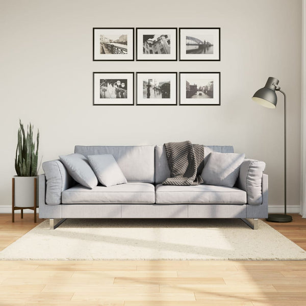 Matto OVIEDO lyhytnukkainen beige 120x120 cm