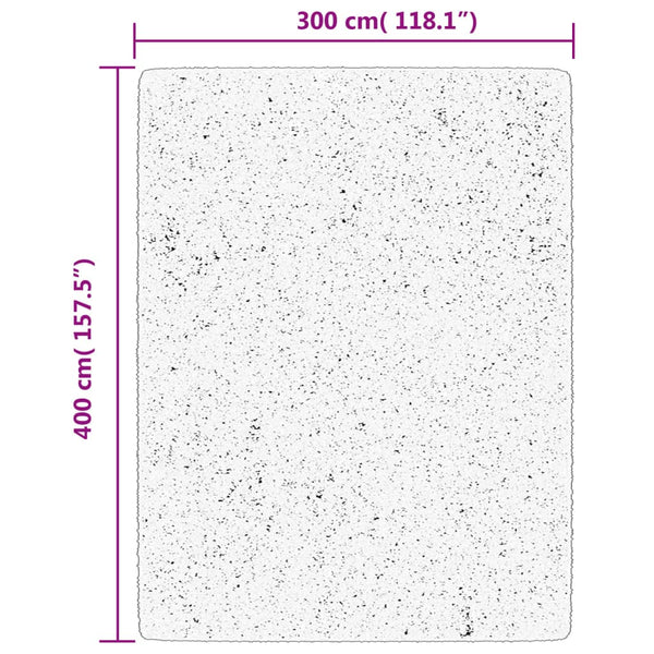 Matto OVIEDO lyhytnukkainen beige 300x400cm