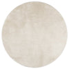 Matto OVIEDO lyhytnukkainen beige Ø 80 cm