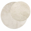 Matto OVIEDO lyhytnukkainen beige Ø 160 cm