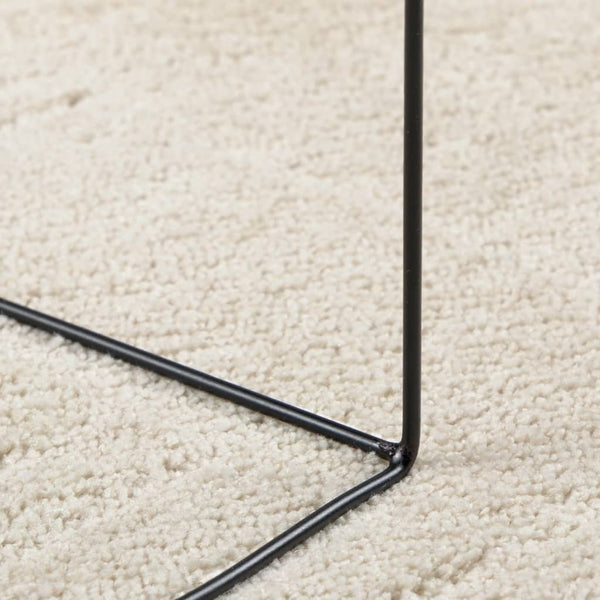 Matto OVIEDO lyhytnukkainen beige Ø 200 cm