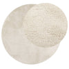 Matto OVIEDO lyhytnukkainen beige Ø 240 cm