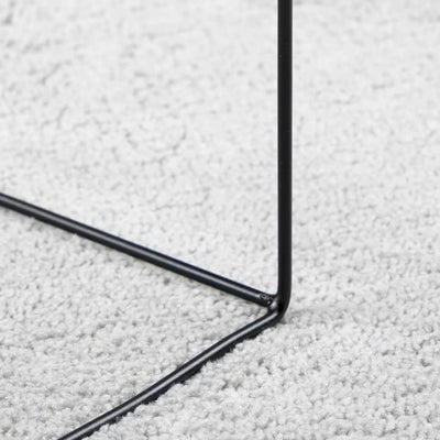 Harmaa matto oviedo lyhytnukkainen Pinkey 120x170cm