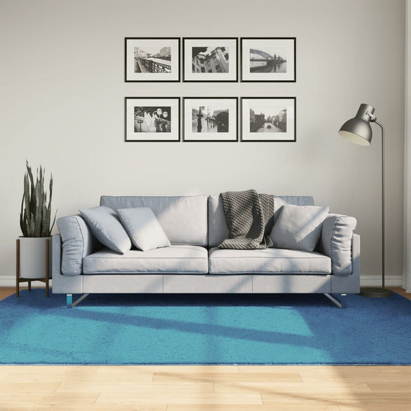 Matto OVIEDO lyhytnukkainen turkoosi 160x230 cm