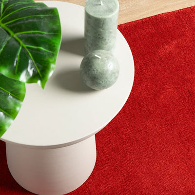 Punainen matto oviedo lyhytnukkainen Pinkey 200x280cm