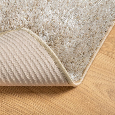 Matto ISTAN korkeanukkainen kiiltävä beige 80x150 cm