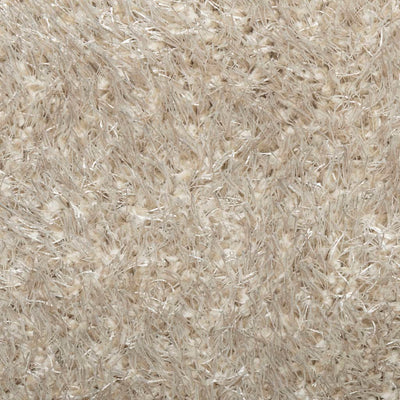 Matto ISTAN korkeanukkainen kiiltävä beige Ø 160 cm