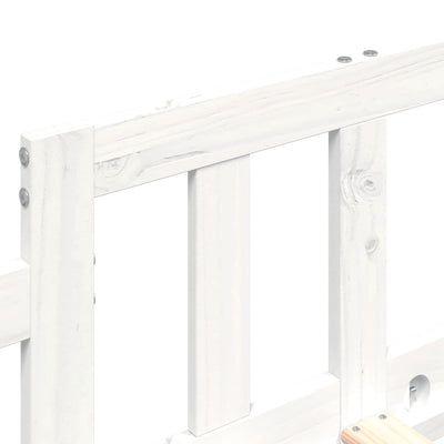 Valkoinen sohvasänky Stereana 90x200cm (mänty)