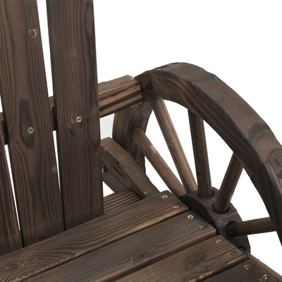 Adirondack puutarhatuoli täysi kuusi