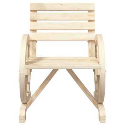 Puutarhatuolit 2 kpl 58x58x78,5 cm täysi kuusi