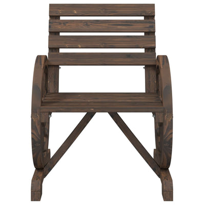 Puutarhatuolit 2 kpl 58x58x78,5 cm täysi kuusi