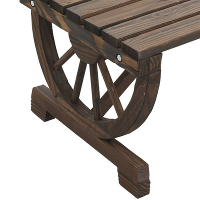 Puutarhapenkki 115 cm täysi kuusi