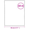 Ikkunakalvo himmeä harmaa 60x1000 cm PVC