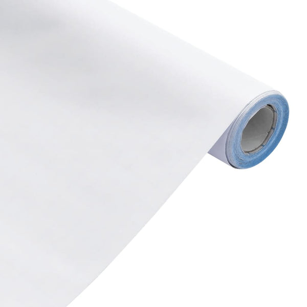Huonekalutarra Itseliimautuva Mattavalkoinen 90x500 cm PVC