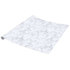 Itsekiinnittyvä kalustetarra marmorinvalkoinen 90x500 cm PVC