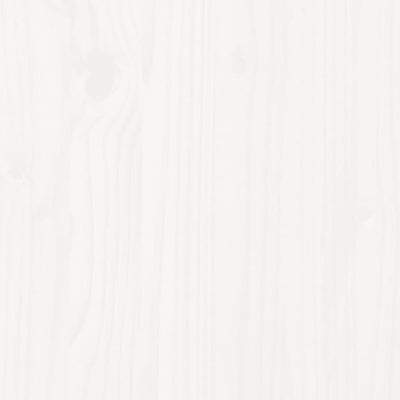 Valkoinen sängynrunko ilman patjaa Haydee 180x200cm (mänty)