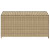 Beige puutarhan säilytyslaatikko Dulcineia 190 l (polyrottinki)