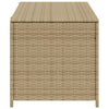 Beige puutarhan säilytyslaatikko Dulcineia 190 l (polyrottinki)