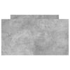 Sängynrunko laatikoilla betoninharmaa 100x200 cm