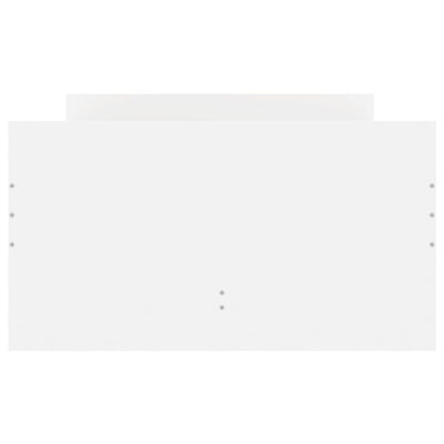 Valkoinen sängynrunko laatikoilla Geczi 90x190cm