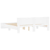 Valkoinen sängynrunko päädyllä Dariu 180x200cm