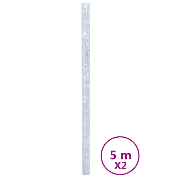 Himmeät ikkunakalvot Mameli 2 kpl (pvc, kukkakuvio)