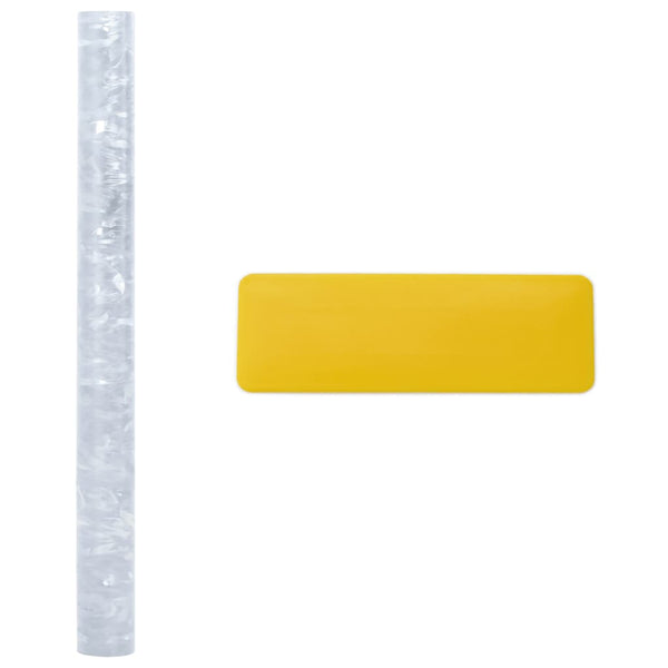 Himmeät ikkunakalvot Mameli 2 kpl (pvc, kukkakuvio)