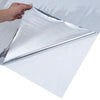 Heijastavat aurinkokalvot 3 kpl hopea PVC