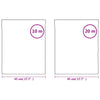 Heijastavat aurinkokalvot 3 kpl hopea PVC
