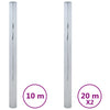 Heijastavat aurinkokalvot 3 kpl hopea PVC