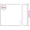Heijastavat aurinkokalvot 3 kpl hopea PVC
