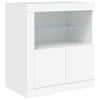 Senkki LED-valoilla valkoinen 60,5x37x67 cm