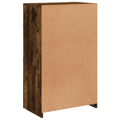 Savutammi sivukaappi Hurezeanu (led-valoilla, puinen)