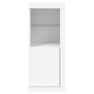 Senkki LED-valoilla valkoinen 41x37x100 cm
