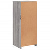 Senkki LED-valoilla harmaa Sonoma 41x37x100 cm