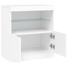 Senkki LED-valoilla valkoinen 60x37x67 cm