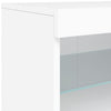 Senkki LED-valoilla valkoinen 60x37x67 cm