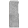 Senkki LED-valoilla betoninharmaa 60,5x37x100 cm