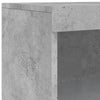Senkki LED-valoilla betoninharmaa 60,5x37x100 cm