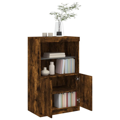 Senkki LED-valoilla savutammi 60,5x37x100 cm