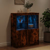 Senkki LED-valoilla savutammi 81x37x100 cm