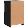 Senkki LED-valoilla musta 41x37x67 cm