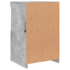 Senkki LED-valoilla betoninharmaa 41x37x67 cm