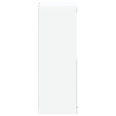 Senkki LED-valoilla valkoinen 41x37x100 cm
