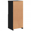 Senkki LED-valoilla musta 41x37x100 cm