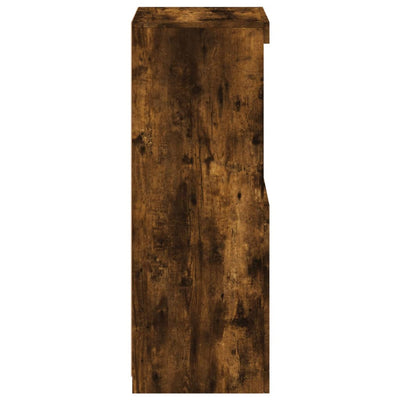 Savutammi senkki led-valoilla Anaftasie 41x37x100cm